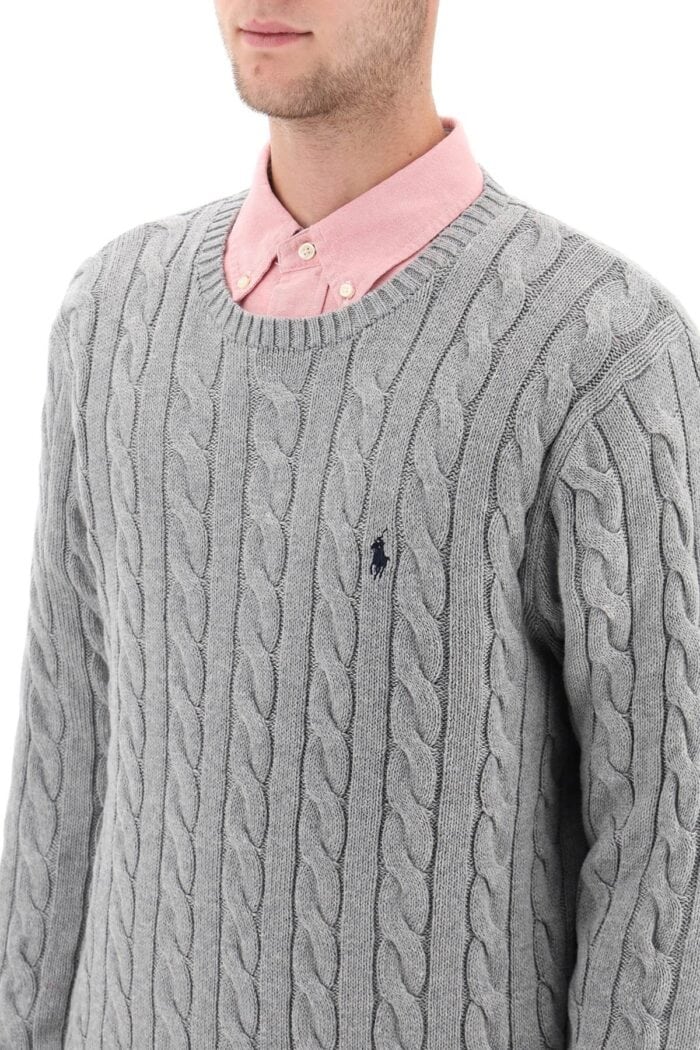 POLO RALPH LAUREN Cable Knit Cotton Sweater