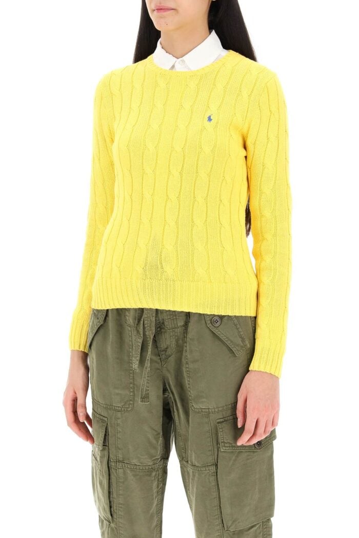 POLO RALPH LAUREN Cable Knit Cotton Sweater