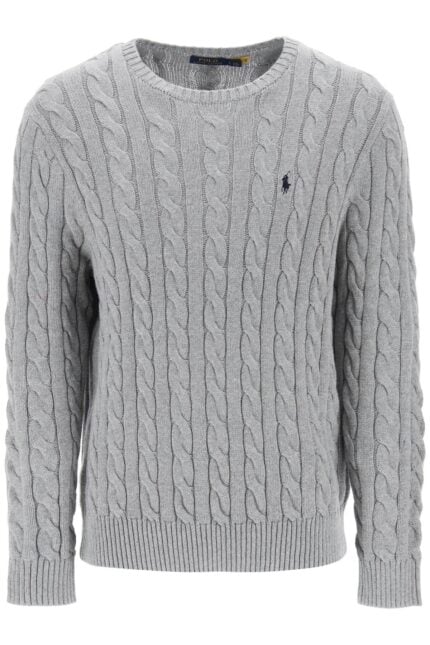 POLO RALPH LAUREN Cable Knit Cotton Sweater