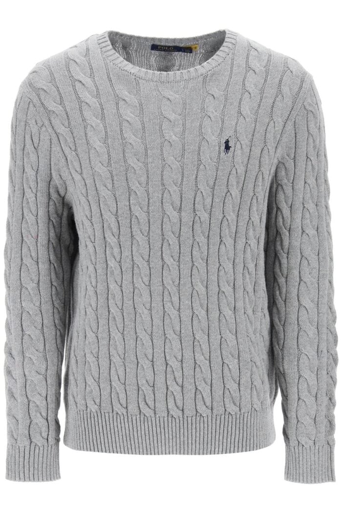 POLO RALPH LAUREN Cable Knit Cotton Sweater