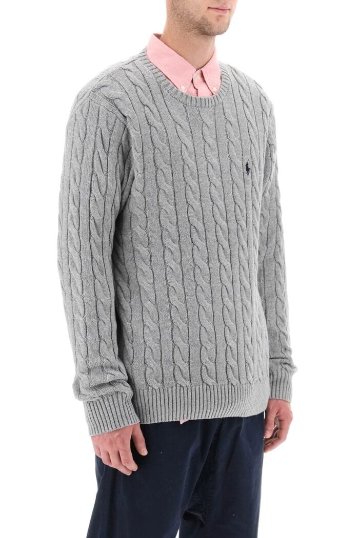 POLO RALPH LAUREN Cable Knit Cotton Sweater