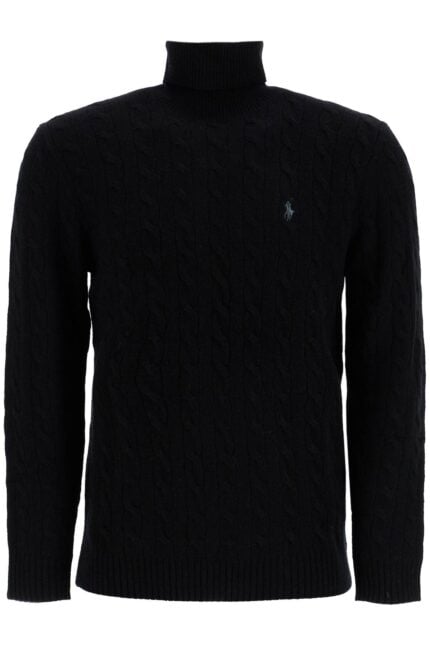 POLO RALPH LAUREN Cable-knit Wool And Cashmere Turt