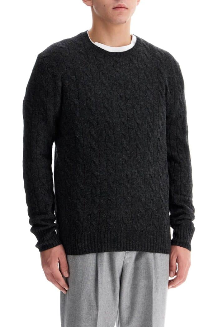 POLO RALPH LAUREN Cable Knit Wool-cashmere Sweater