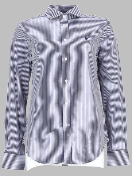 Polo Ralph Lauren CAMICIA A RIGHE CON LOGO