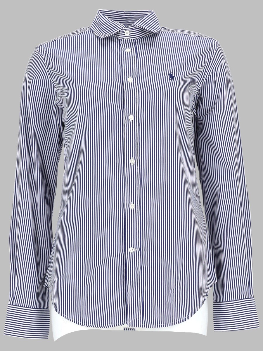 Polo Ralph Lauren CAMICIA A RIGHE CON LOGO