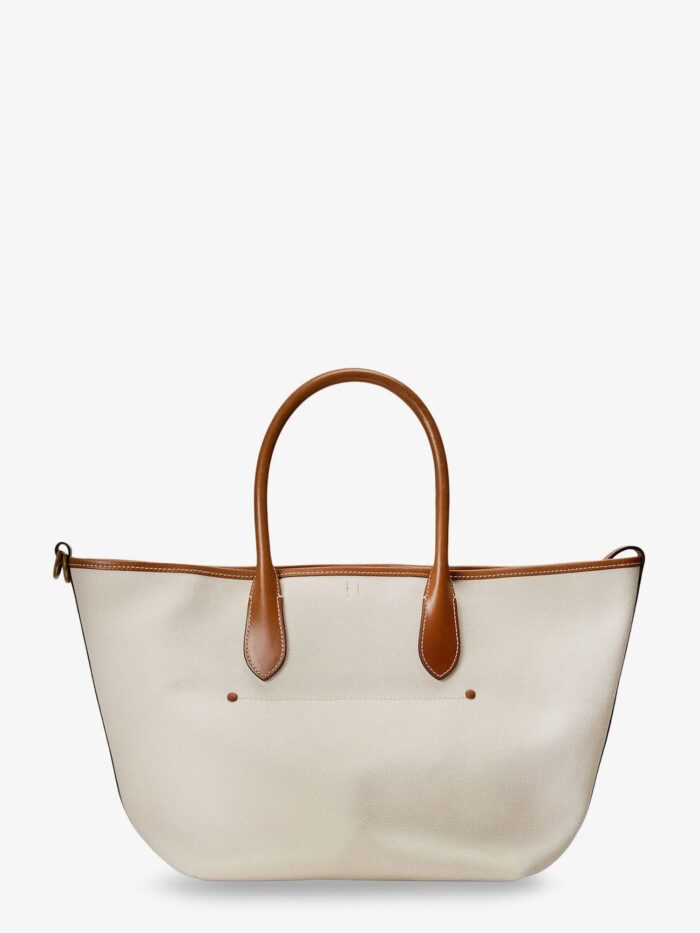 Polo Ralph Lauren Canvas Shopping Bag With Embroidered Logo