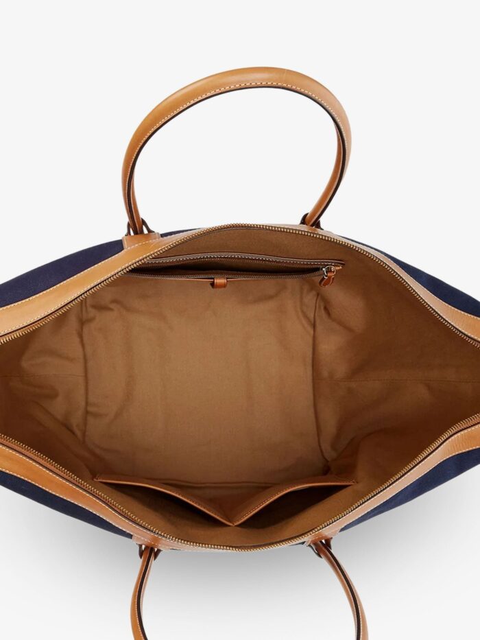 Polo Ralph Lauren Canvas Shoulder Bag With Embroidered Logo