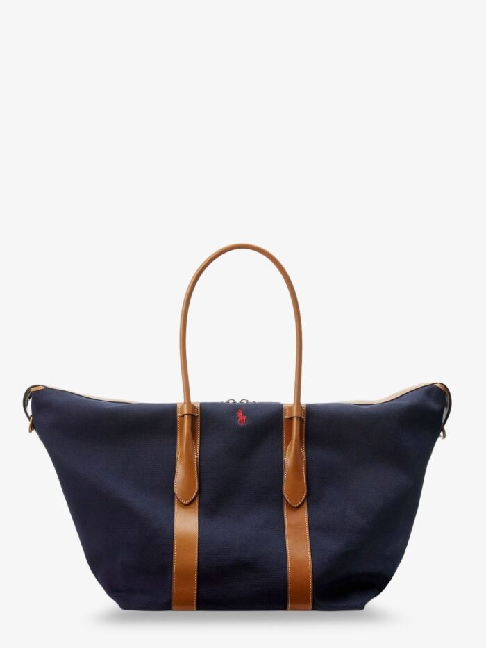 polo ralph lauren canvas shoulder bag with embroidered logo Polo Ralph Lauren Canvas Shoulder Bag With Embroidered Logo