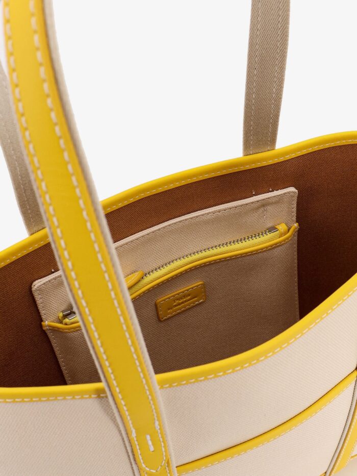 Polo Ralph Lauren Canvas Shoulder Bag With Embroidered Logo On The Front