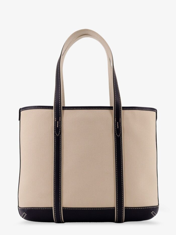 Polo Ralph Lauren Canvas Shoulder Bag With Embroidered Logo On The Front