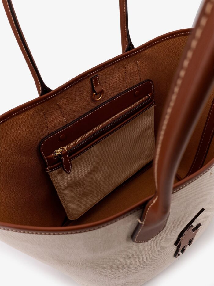 Polo Ralph Lauren Canvas Shoulder Bag With Front Logo Patch