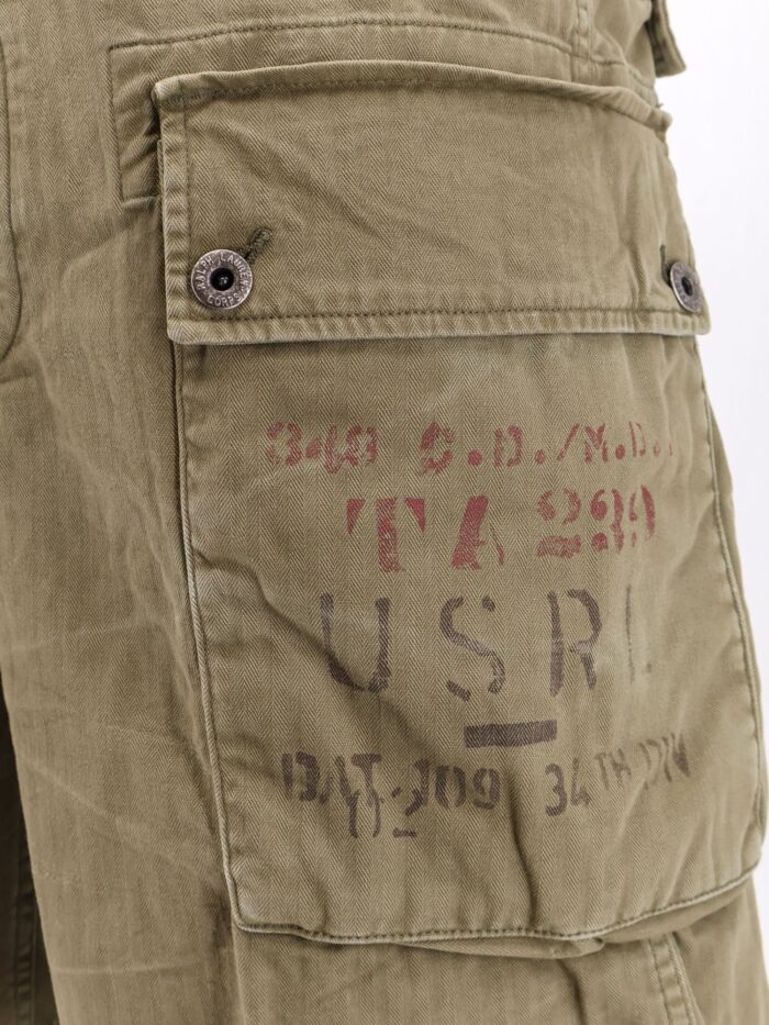 Polo Ralph Lauren Cargo Cotton Bermuda Shorts With Print