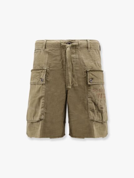 Polo Ralph Lauren Cargo Cotton Bermuda Shorts With Print