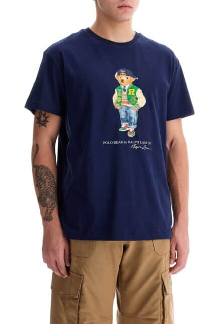 POLO RALPH LAUREN Classic Fit T-shirt With Polo Bear Print