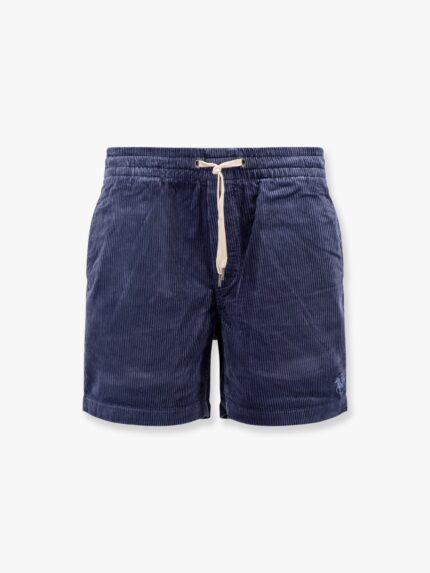 Polo Ralph Lauren Corduroy Bermuda Shorts With Logo Embroidery