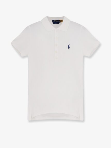 Polo Ralph Lauren Cotton Blend Polo Shirt With Embroidered Logo