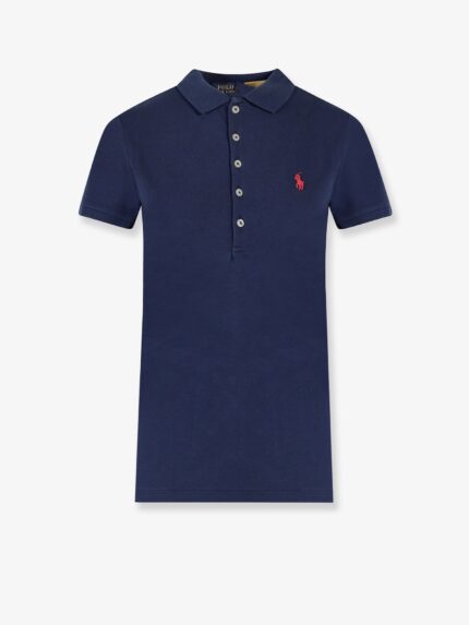 Polo Ralph Lauren Cotton Blend Polo Shirt With Embroidered Logo