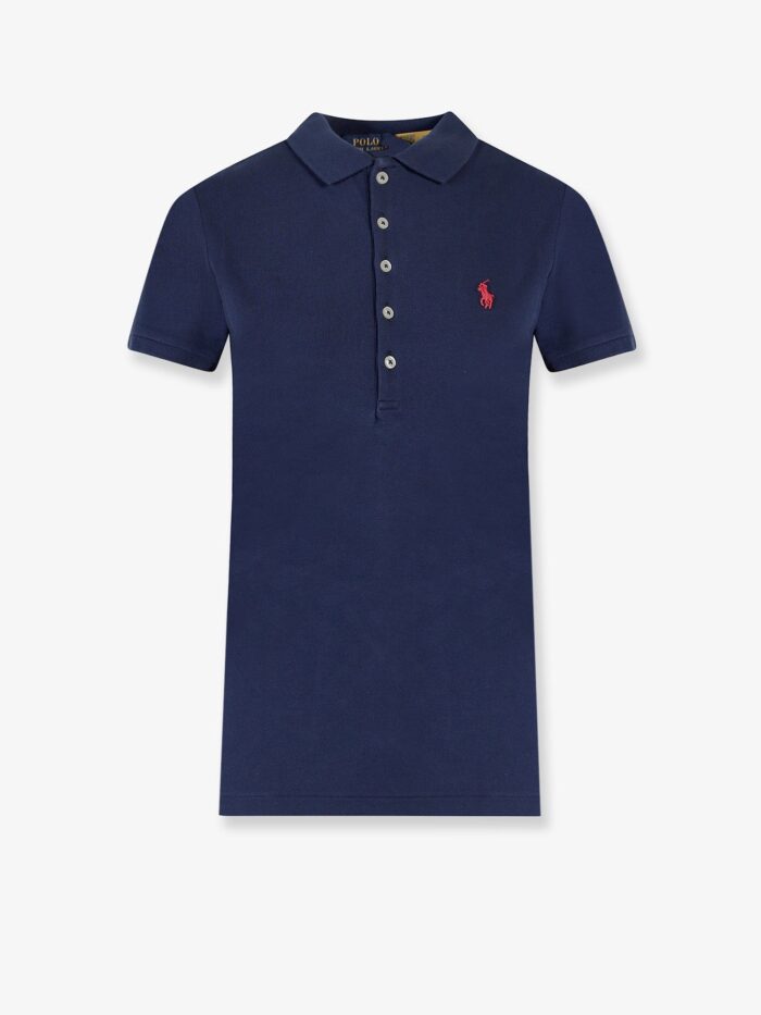 Polo Ralph Lauren Cotton Blend Polo Shirt With Embroidered Logo