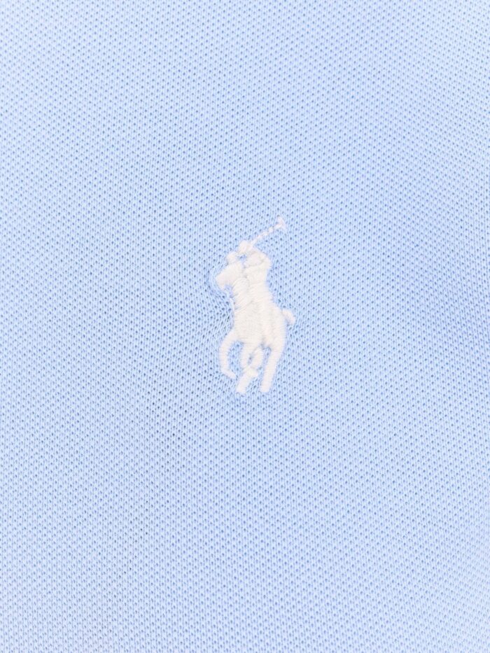 Polo Ralph Lauren Cotton Blend Polo With Embroidered Logo