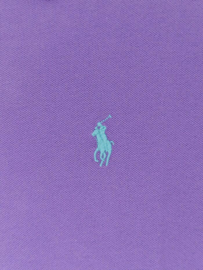 Polo Ralph Lauren Cotton Blend Polo With Embroidered Logo