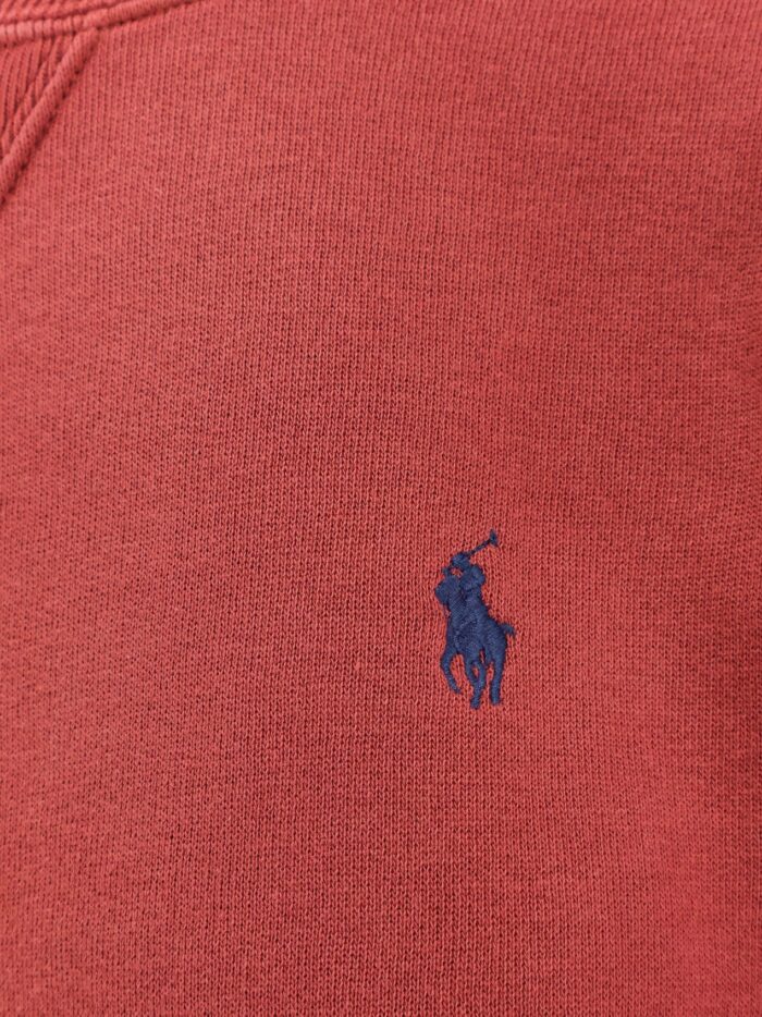 Polo Ralph Lauren Cotton Blend Sweater With Embroidered Logo On The Front