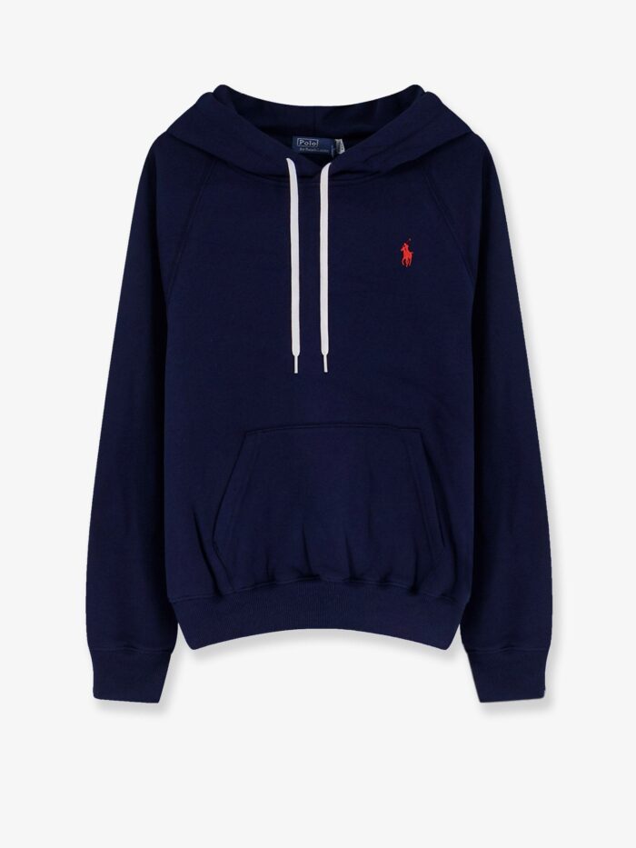 Polo Ralph Lauren Cotton Blend Sweatshirt With Embroidered Logo