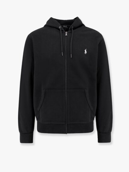 Polo Ralph Lauren Cotton Blend Sweatshirt With Embroidered Logo On The Front