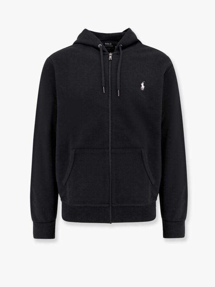 Polo Ralph Lauren Cotton Blend Sweatshirt With Embroidered Logo On The Front