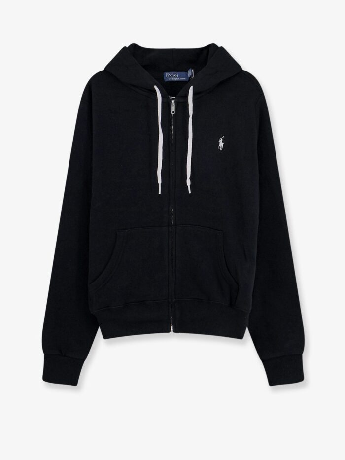 Polo Ralph Lauren Cotton Blend Sweatshirt With Embroidered Logo On The Front