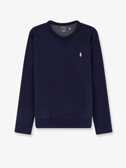Polo Ralph Lauren Cotton Blend Sweatshirt With Front Embroidered Logo
