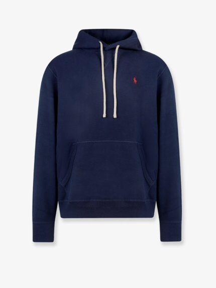 Polo Ralph Lauren Cotton Blend Sweatshirt With Iconic Embroidery