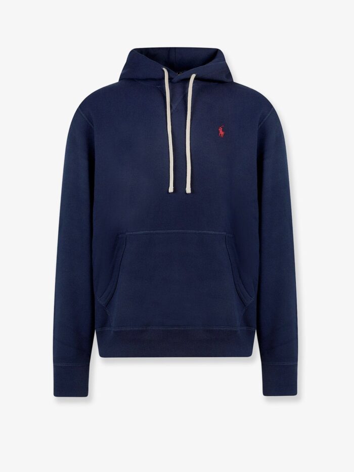 Polo Ralph Lauren Cotton Blend Sweatshirt With Iconic Embroidery