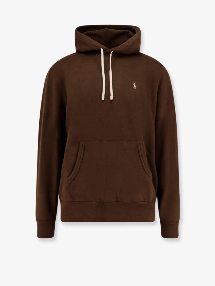 Polo Ralph Lauren Cotton Blend Sweatshirt With Iconic Embroidery