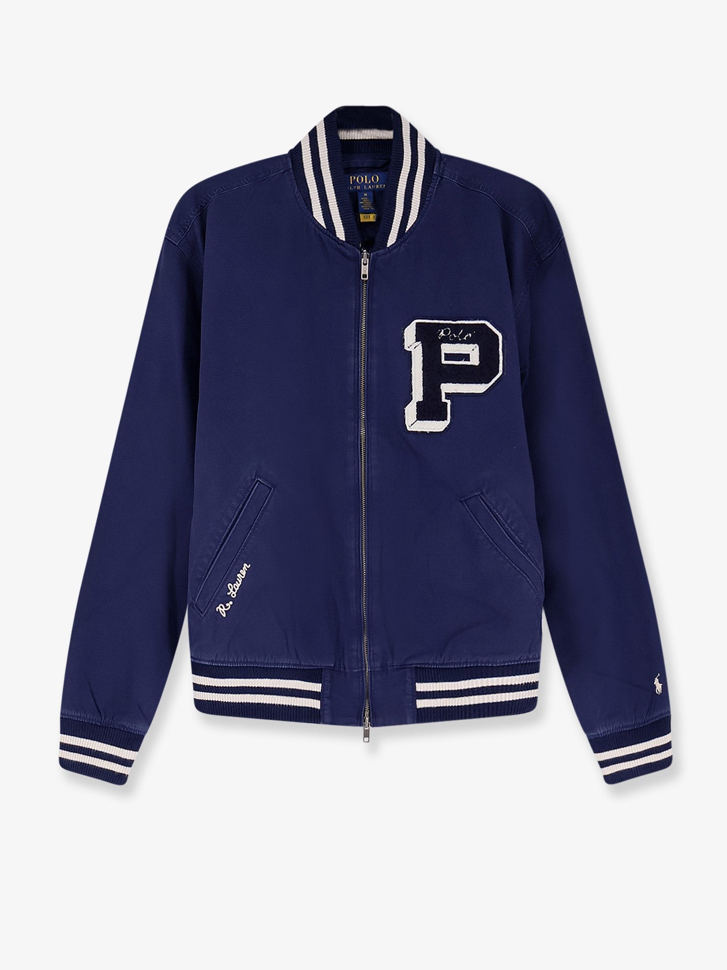 Polo Ralph Lauren Cotton Bomber Con Patch Logo