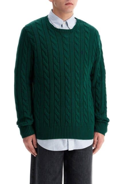 POLO RALPH LAUREN Cotton Cable Knit Pullover Sweater