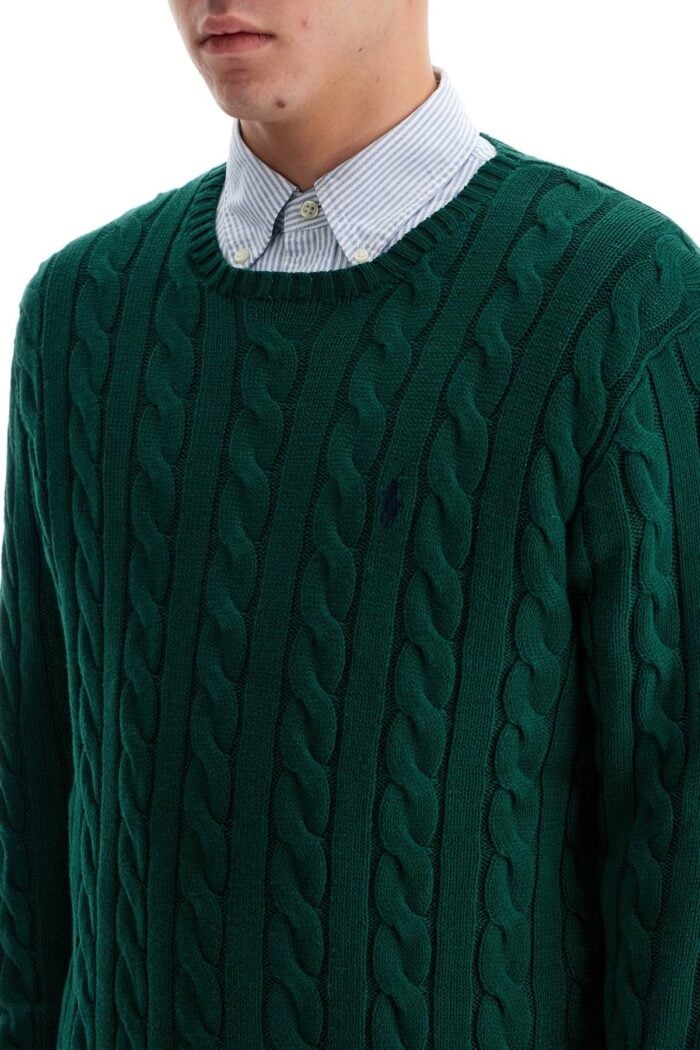 POLO RALPH LAUREN Cotton Cable Knit Pullover Sweater