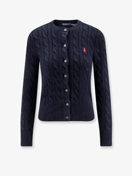 Polo Ralph Lauren Cotton Cardigan With Contrasting Logo