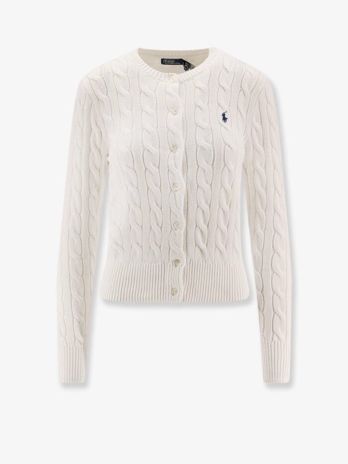 Polo Ralph Lauren Cotton Cardigan With Contrasting Logo