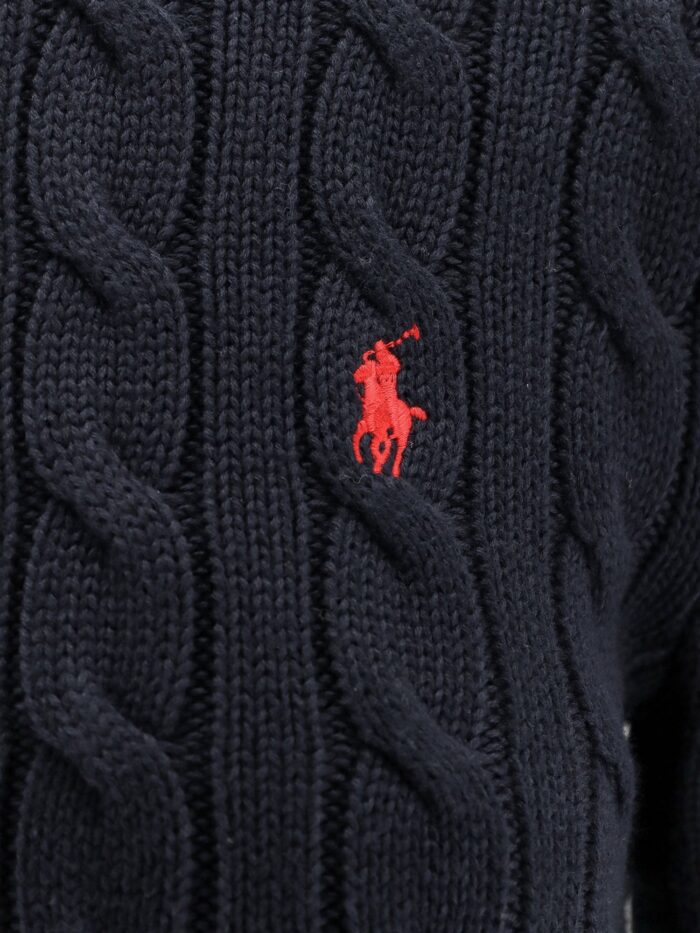 Polo Ralph Lauren Cotton Cardigan With Contrasting Logo