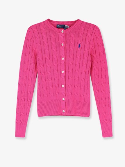 Polo Ralph Lauren Cotton Cardigan With Contrasting Logo