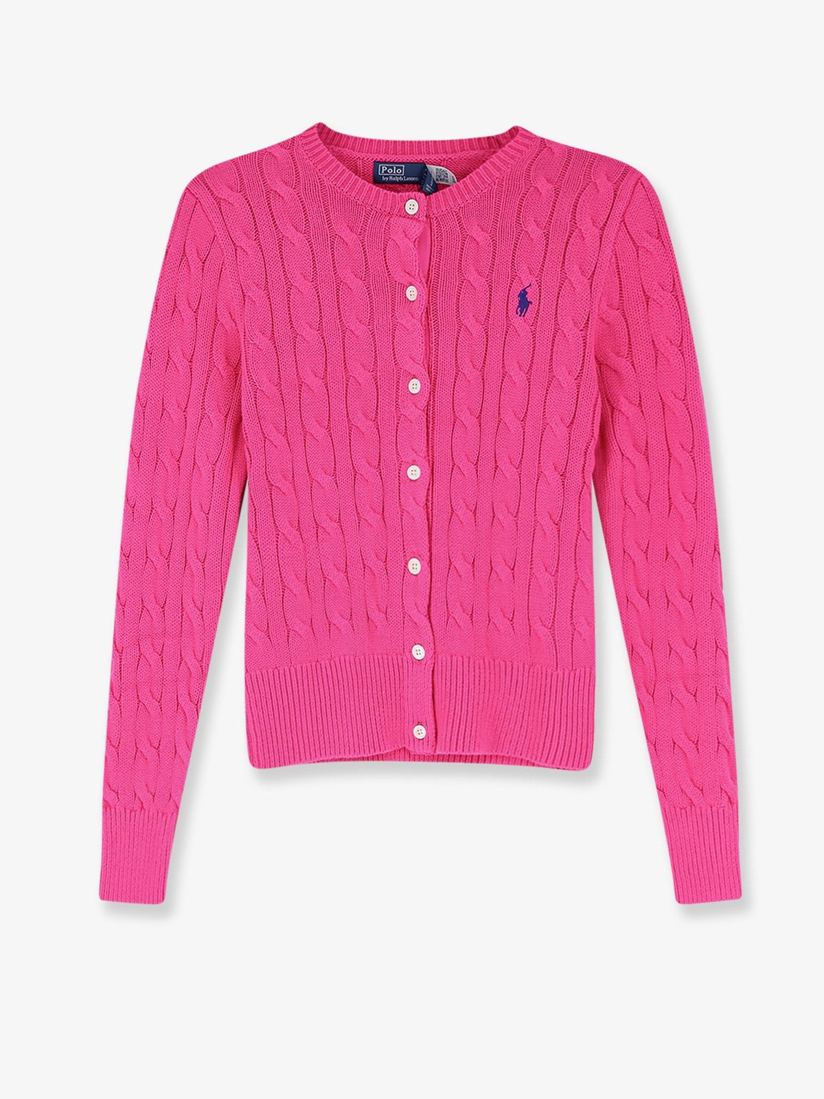 Polo Ralph Lauren Cotton Cardigan With Contrasting Logo