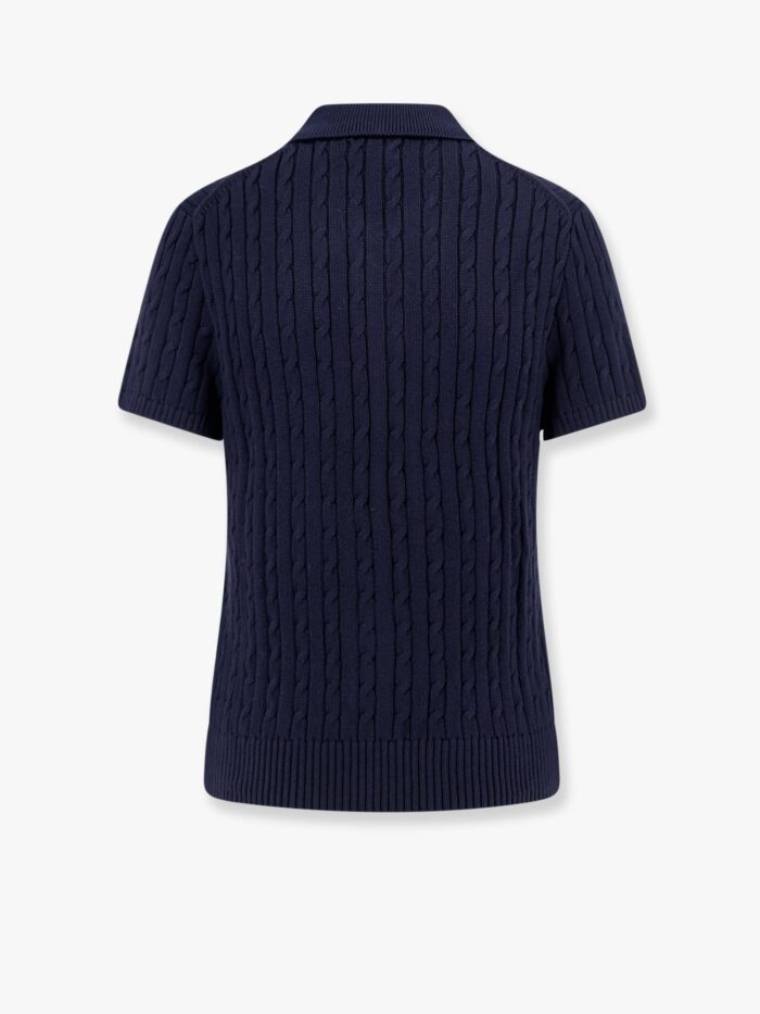 Polo Ralph Lauren Cotton Cardigan With Contrasting Logo Embroidery