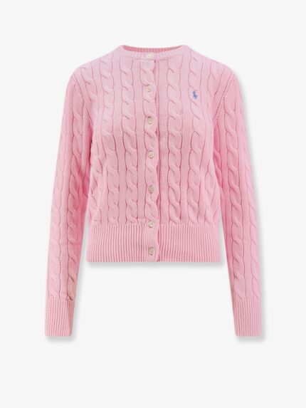Polo Ralph Lauren Cotton Cardigan With Logo Embroidery