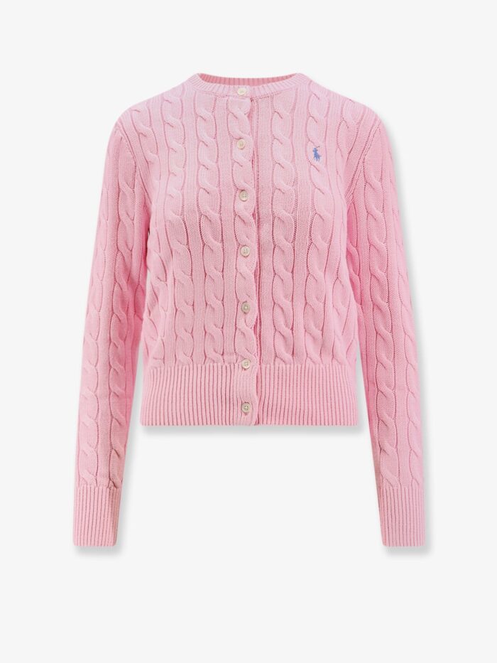 Polo Ralph Lauren Cotton Cardigan With Logo Embroidery