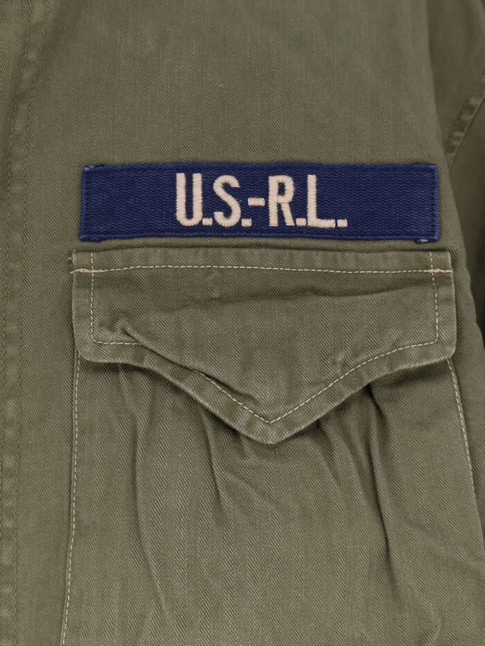 Polo Ralph Lauren Cotton Denim Jacket With Front Logo Patch