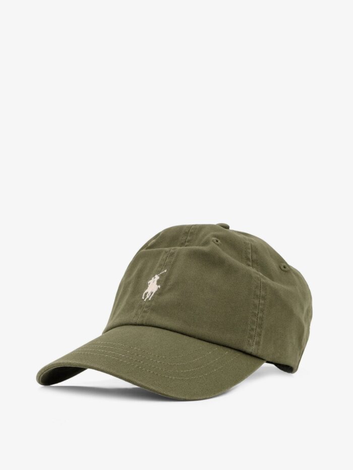Polo Ralph Lauren Cotton Hat With Embroidered Logo On The Front