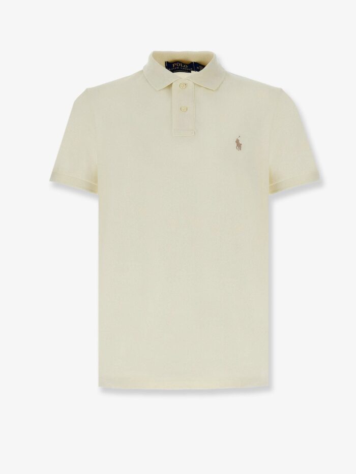 Polo Ralph Lauren Cotton Polo Shirt With Embroidered Logo On The Front