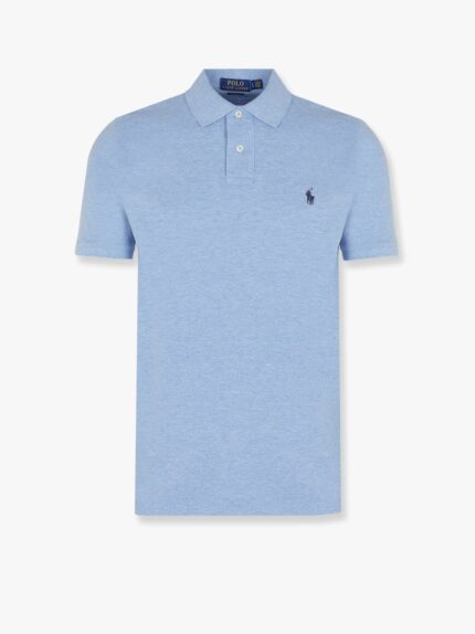 Polo Ralph Lauren Cotton Polo Shirt With Embroidered Logo On The Front