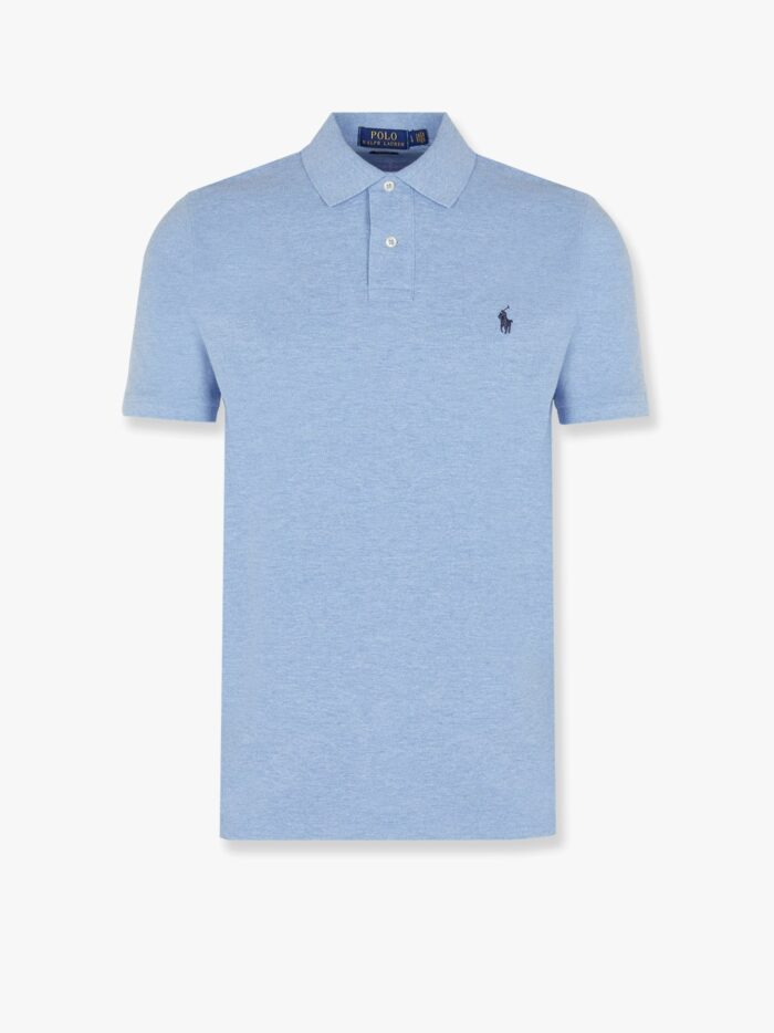 Polo Ralph Lauren Cotton Polo Shirt With Embroidered Logo On The Front