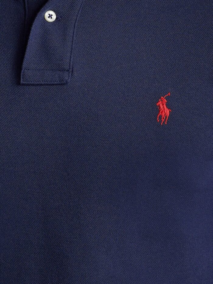 Polo Ralph Lauren Cotton Polo Shirt With Front Embroidered Logo